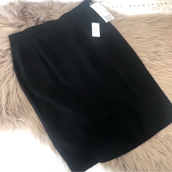 Escada silk mini skirt, black, NWT - Picture 1 of 5